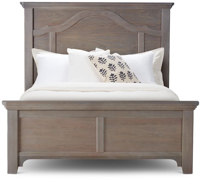 Bungalow Mid Tone Panel Bed (3)