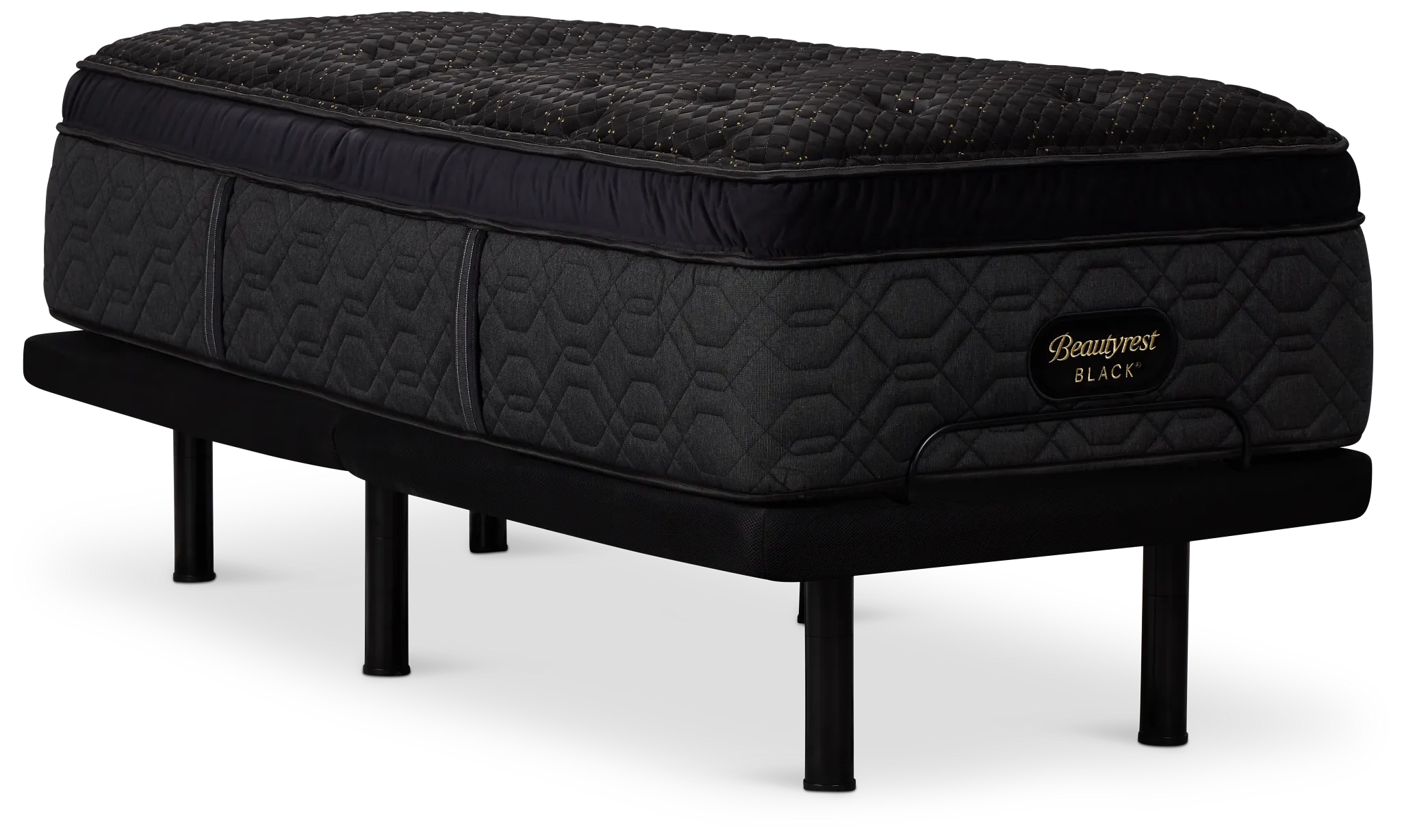 Beautyrest Black Series Four Summit Plush Elite Adjustable Mattress Set