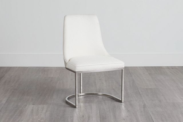 Colt White Upholstered Side Chair (0)