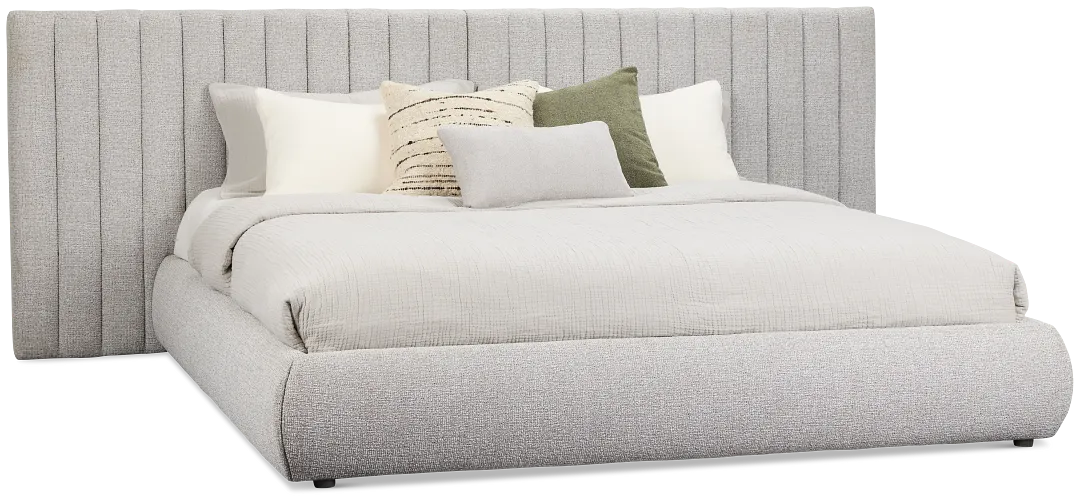 Nomad Gray Uph Spread Bed