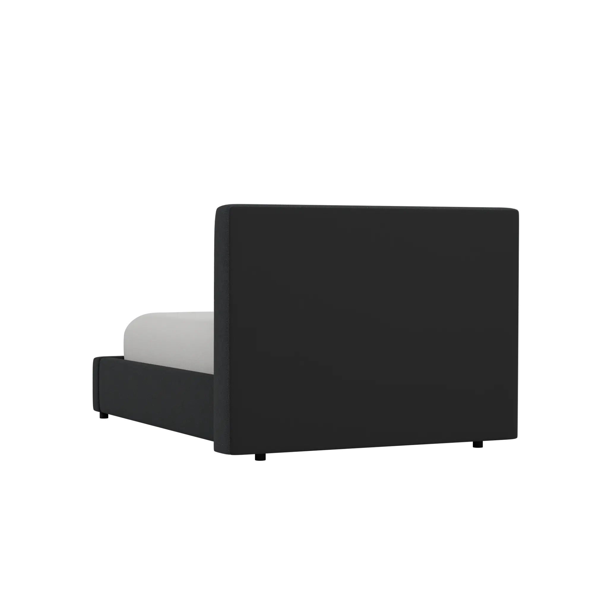 Grayton Elite Black 44" Upholstered Platform Bed Grayton Elite Black 44" Upholstered Platform Bed