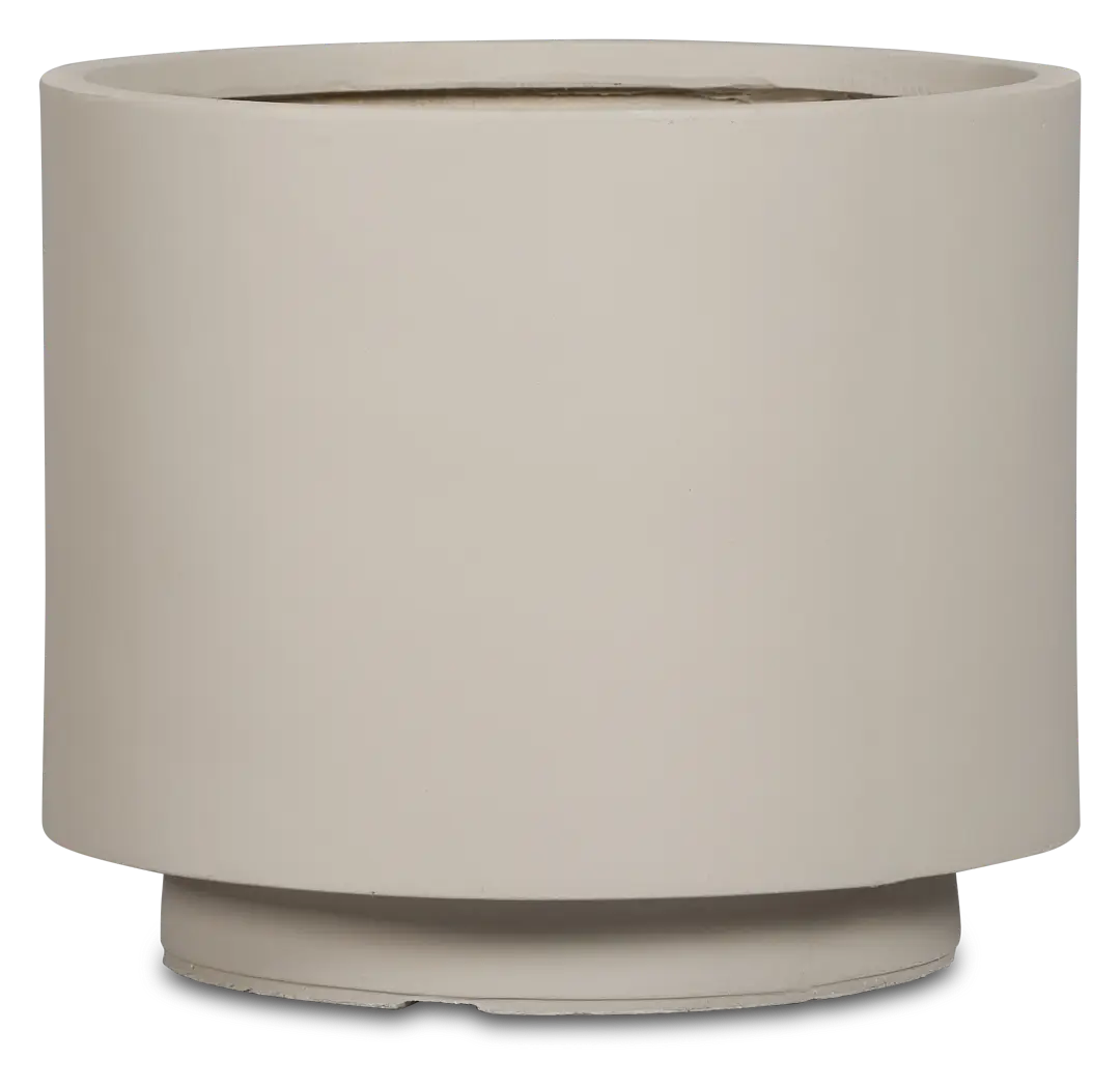 Sakira Light Gray Medium Planter Sakira Light Gray Medium Planter