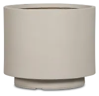 Sakira Light Gray Medium Planter