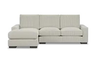 Edgewater Lucy Light Beige Left Chaise Sectional