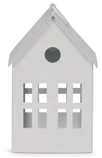 House White Small Candle Holder
