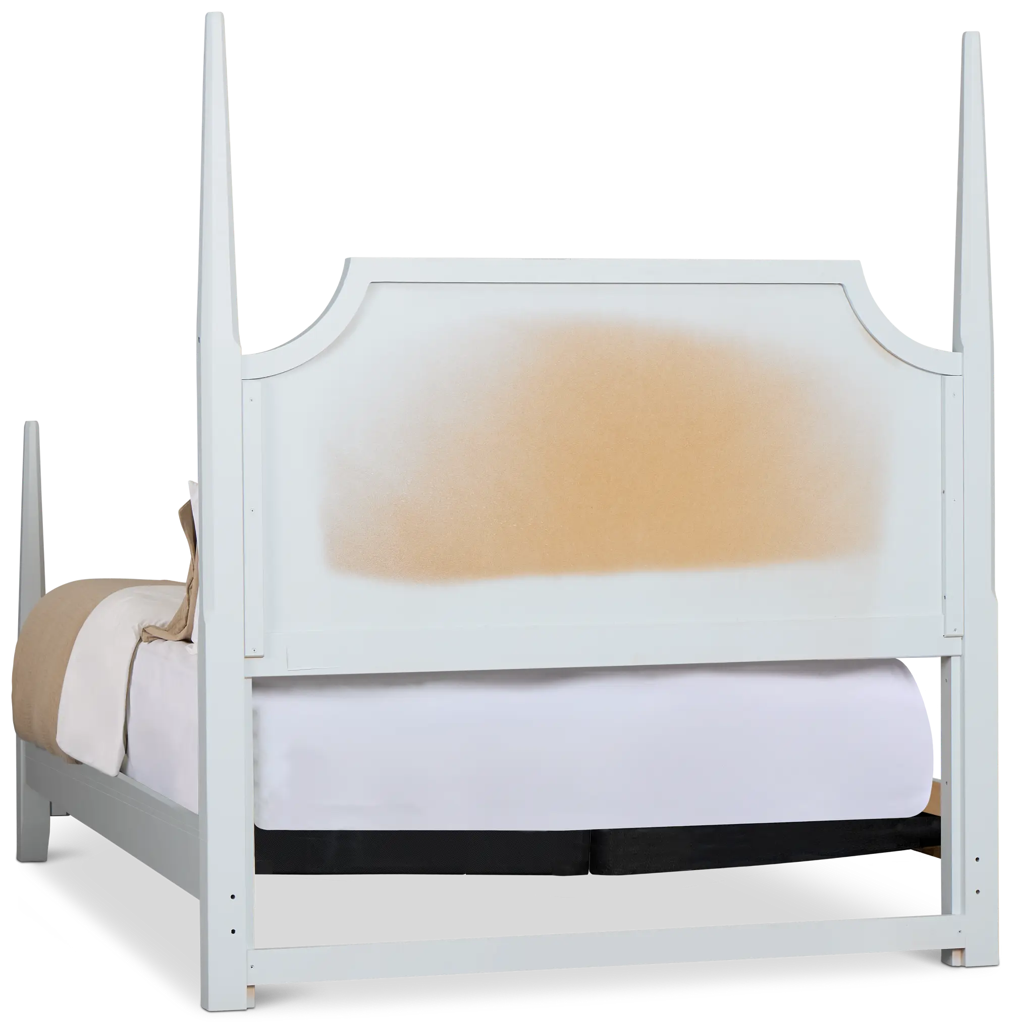 Carolina Light Blue Poster Bed Carolina Light Blue Poster Bed