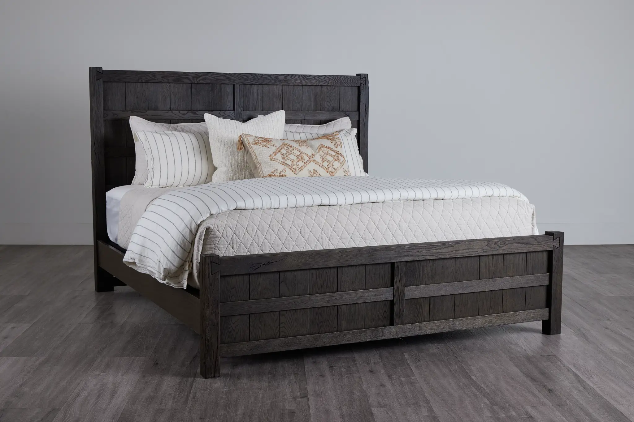 Salt Lake Dark Tone Panel Bed Salt Lake Dark Tone Panel Bed