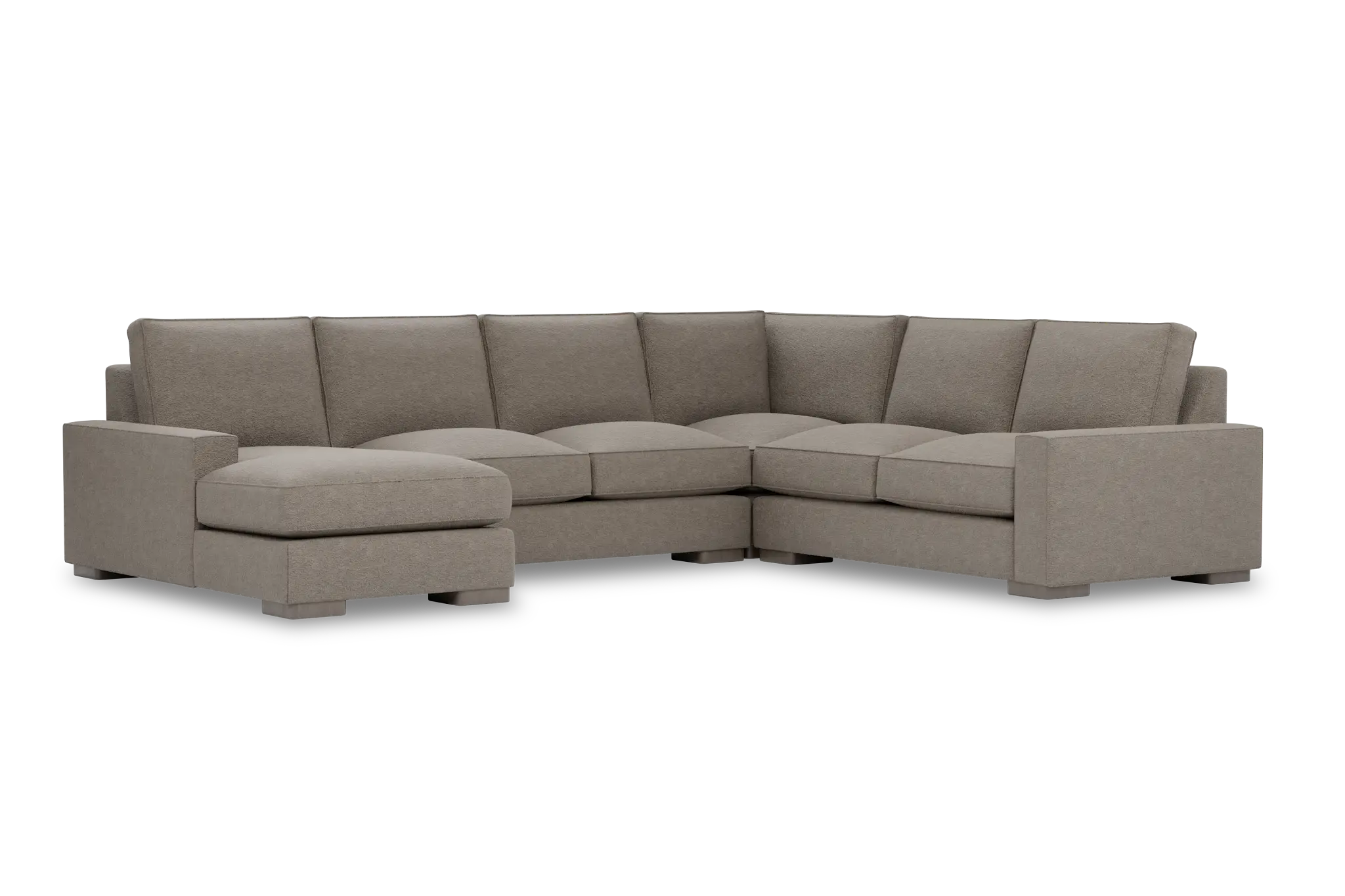 Edgewater Elite Brown Medium Left Chaise Sectional Edgewater Elite Brown Medium Left Chaise Sectional