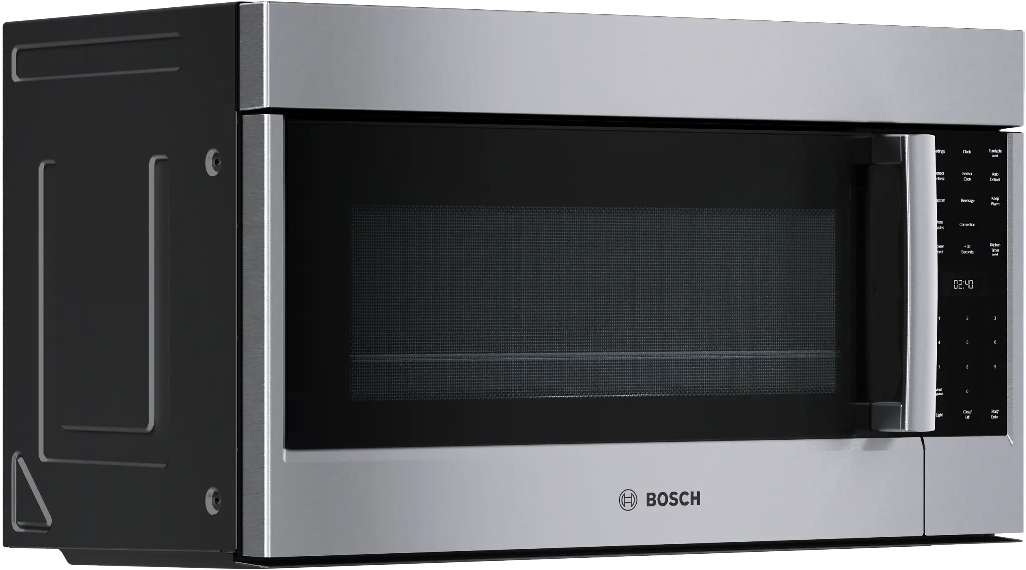 Bosch 800 Series Stainless Steel 30" Over-the-range Microwave Bosch 800 Series Stainless Steel 30" Over-the-range Microwave