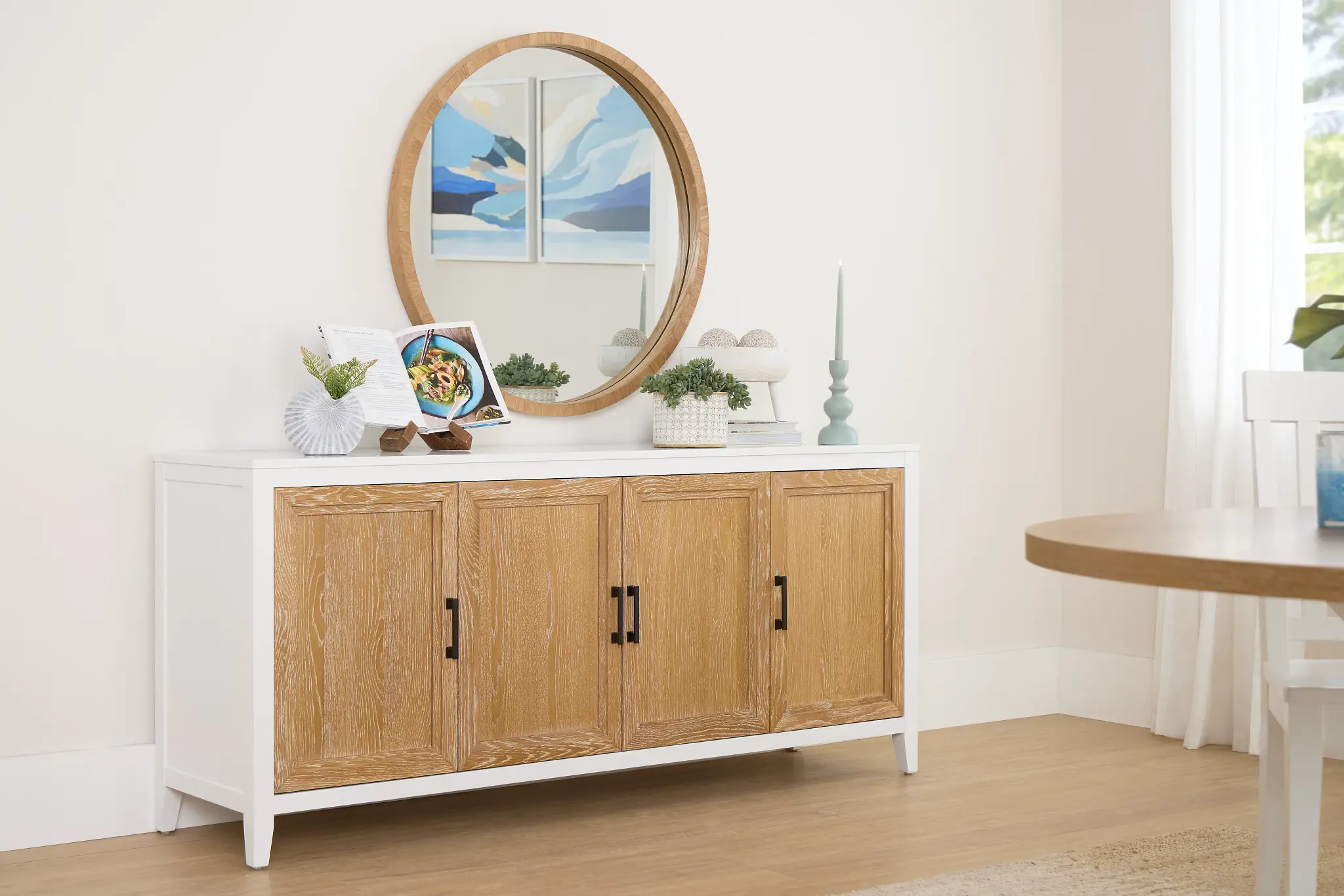 Nantucket Two-tone Wood Server Nantucket Two-tone Wood Server