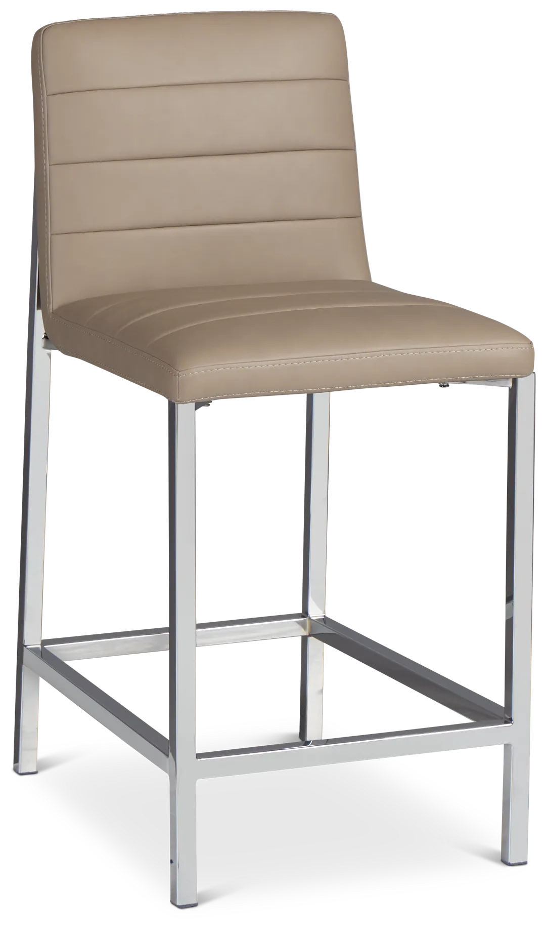 Amalfi Taupe 24" Upholstered Barstool