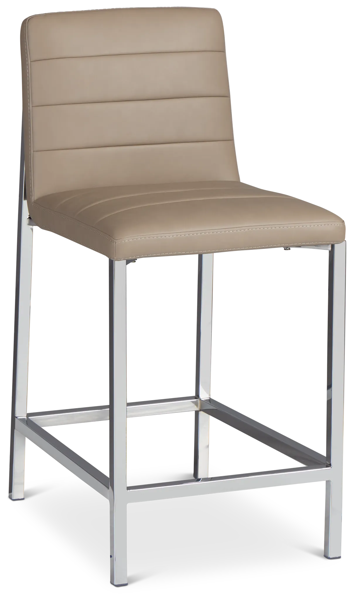 Amalfi Taupe 24" Upholstered Barstool