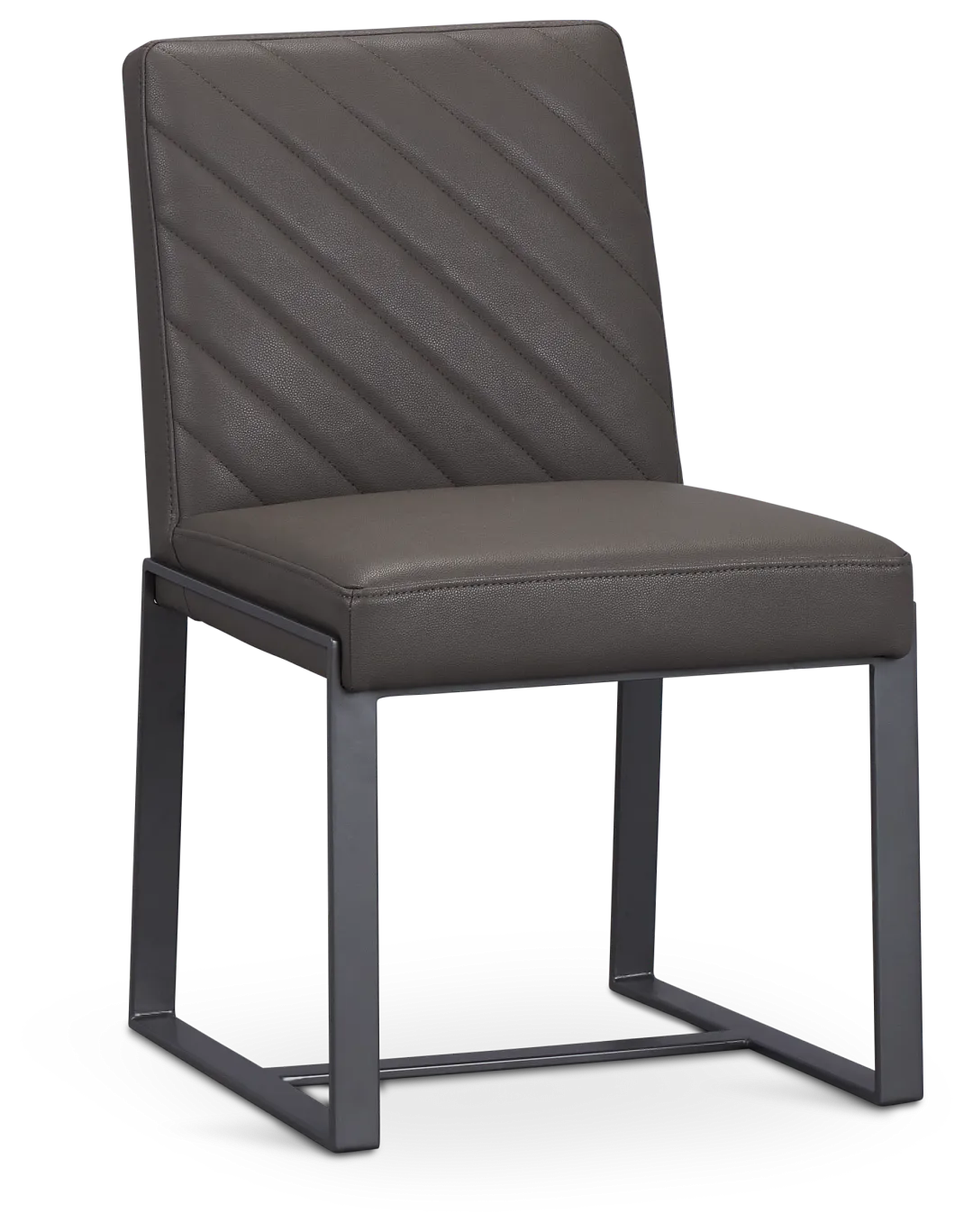 Harlem Gray Upholstered Side Chair