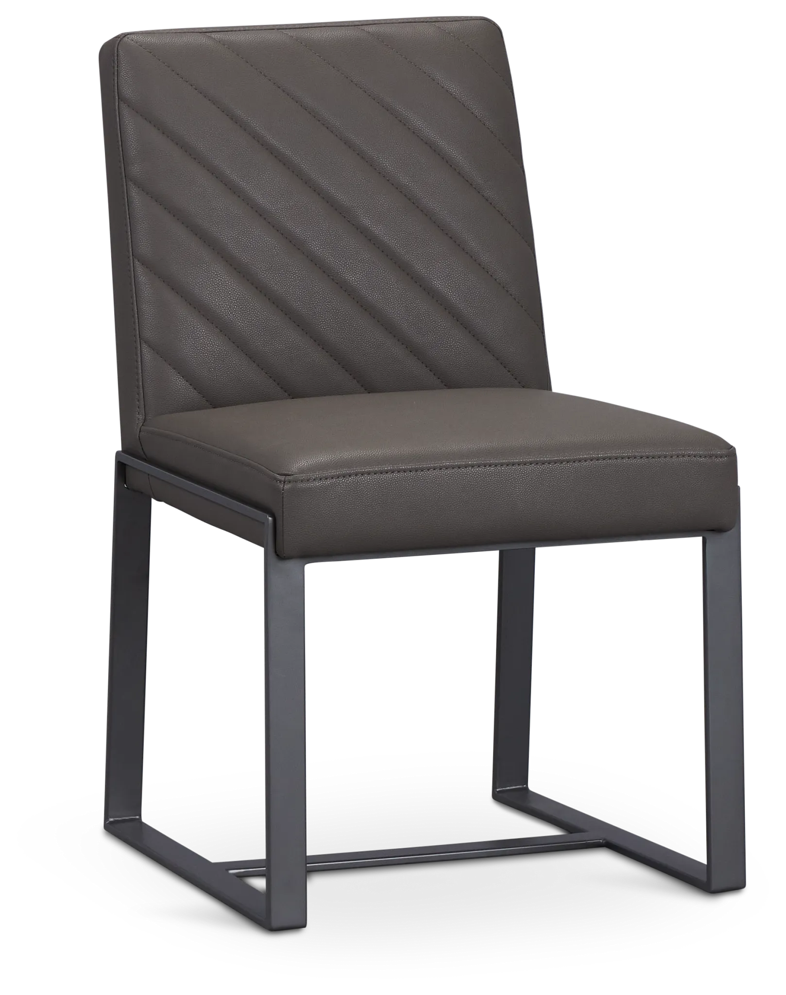 Harlem Gray Upholstered Side Chair