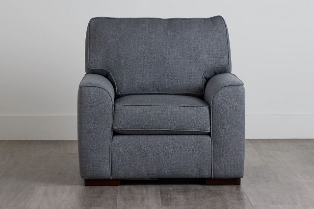 Austin Blue Fabric Chair