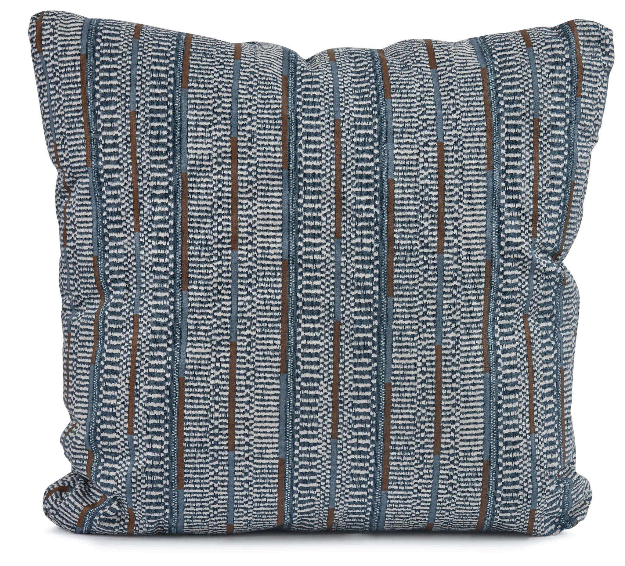 Ashanti Blue 20" Square Accent Pillow