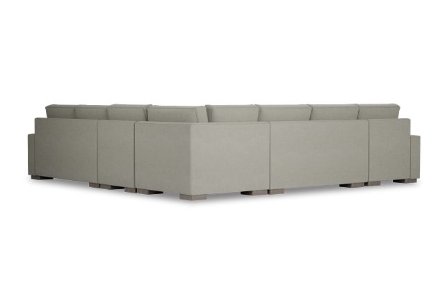 Edgewater Elite Gray Large Left Chaise Sectional