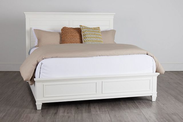 Cape Cod Ivory Panel Bed