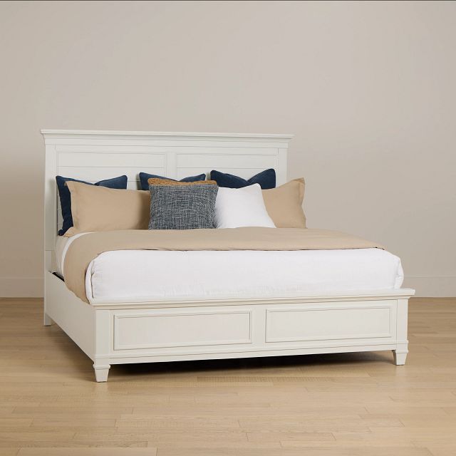 Cape Cod Ivory Panel Bed