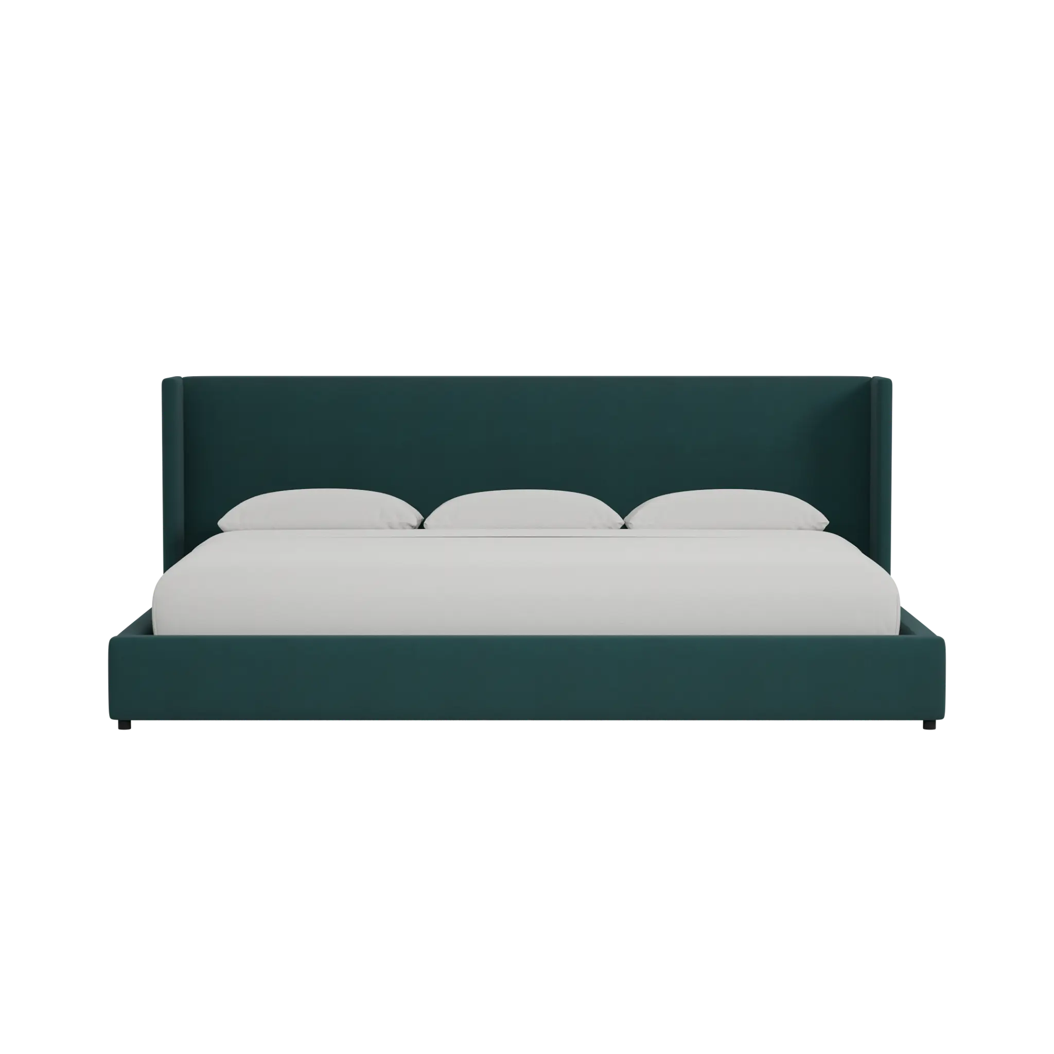 Captiva Joya Green 48" Upholstered Shelter Bed Captiva Joya Green 48" Upholstered Shelter Bed