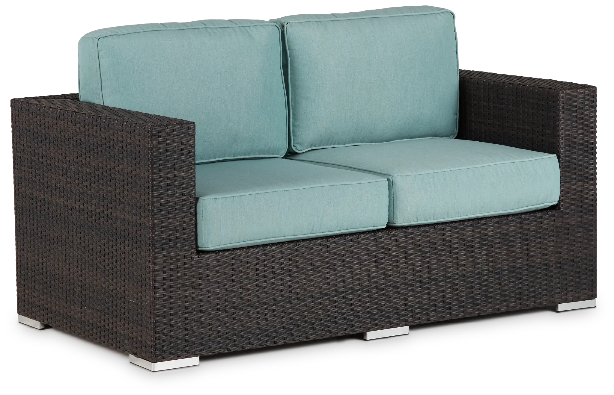 Fina Teal Loveseat Fina Teal Loveseat