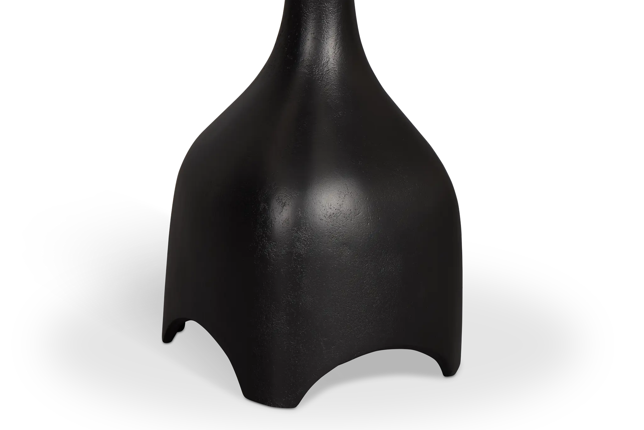 Lital Black Stone Accent Table Lital Black Stone Accent Table