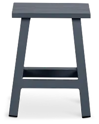 Barbados Gray Square Accent Table