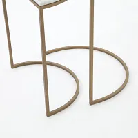 Four Hands Sani White Marble Nesting Tables