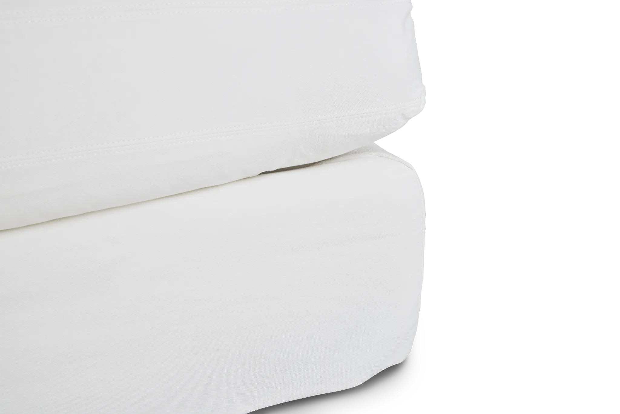 Delilah White Fabric Chair