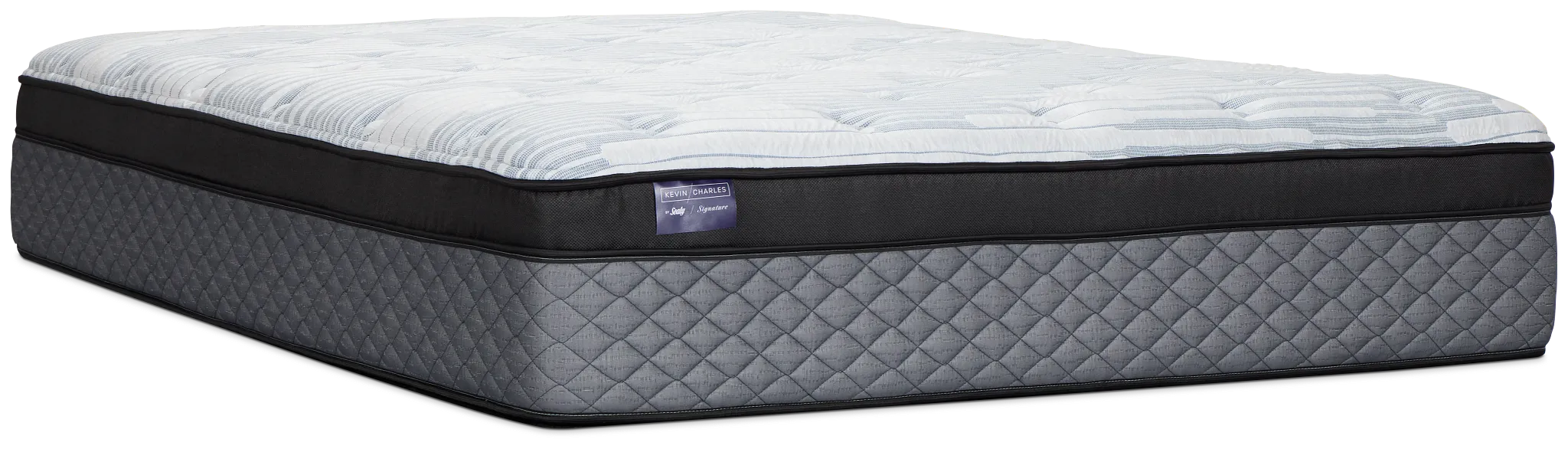 Kevin Charles By Sealy Signature 14" Plush Euro Top Mattress