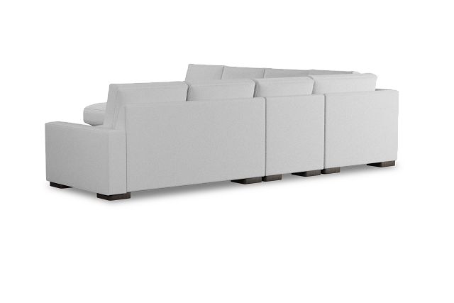 Edgewater Peyton White Large Left Chaise Sectional