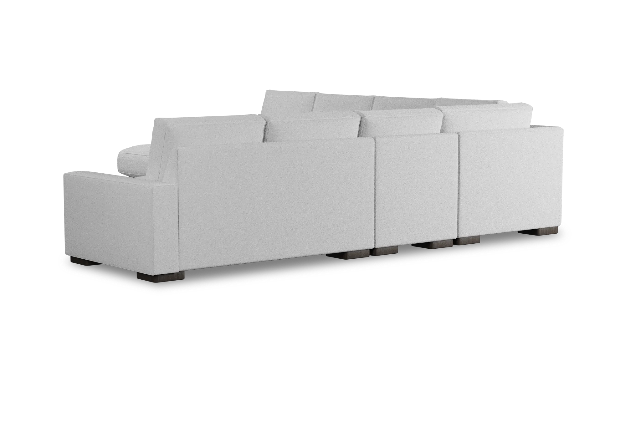 Edgewater Peyton White Large Left Chaise Sectional