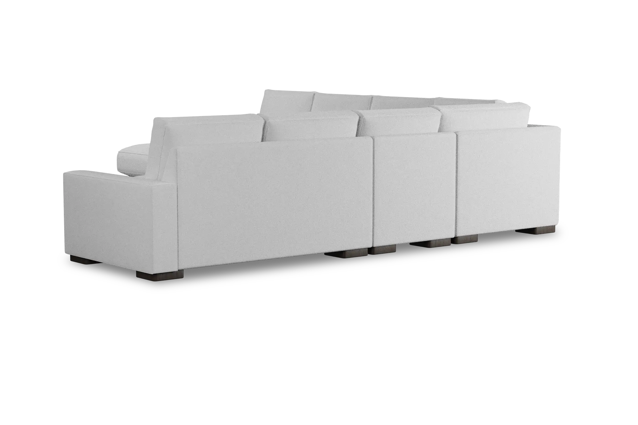 Edgewater Peyton White Large Left Chaise Sectional Edgewater Peyton White Large Left Chaise Sectional