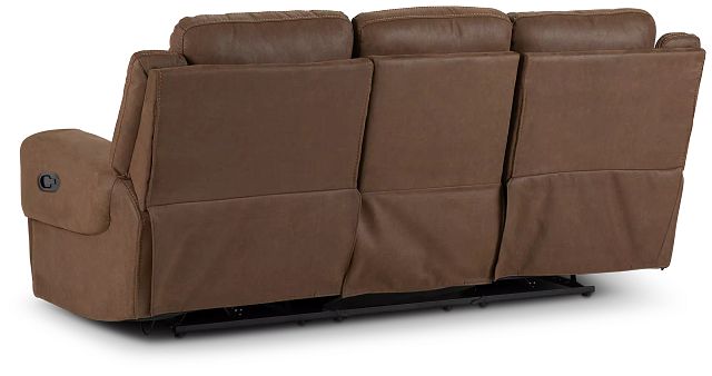 Scout Brown Micro Reclining Sofa (4)