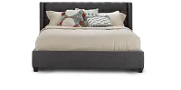 Chatham Dark Gray Low Platform Bed