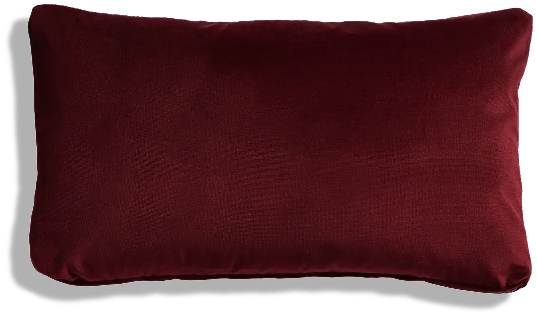 Lauran Red Lumbar Accent Pillow Lauran Red Lumbar Accent Pillow
