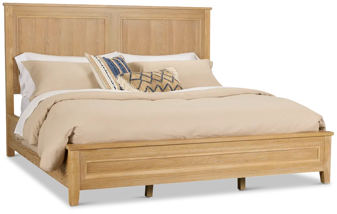 Nantucket Light Tone Panel Bed Nantucket Light Tone Panel Bed
