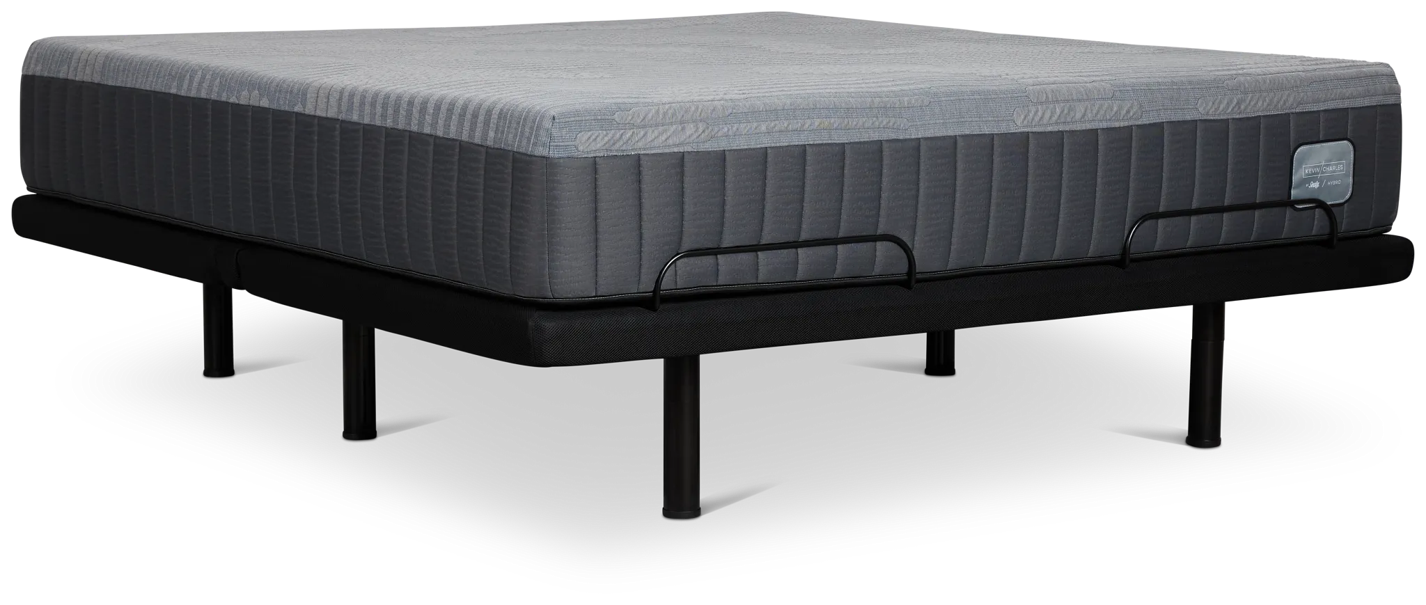 Kevin Charles By Sealy Hybrid Plush Plus Adjustable Mattress Set