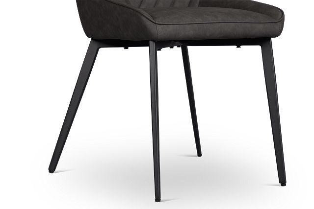 Maricopa Dark Gray Upholstered Side Chair