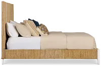 Nantucket Light Tone Woven Panel Bed