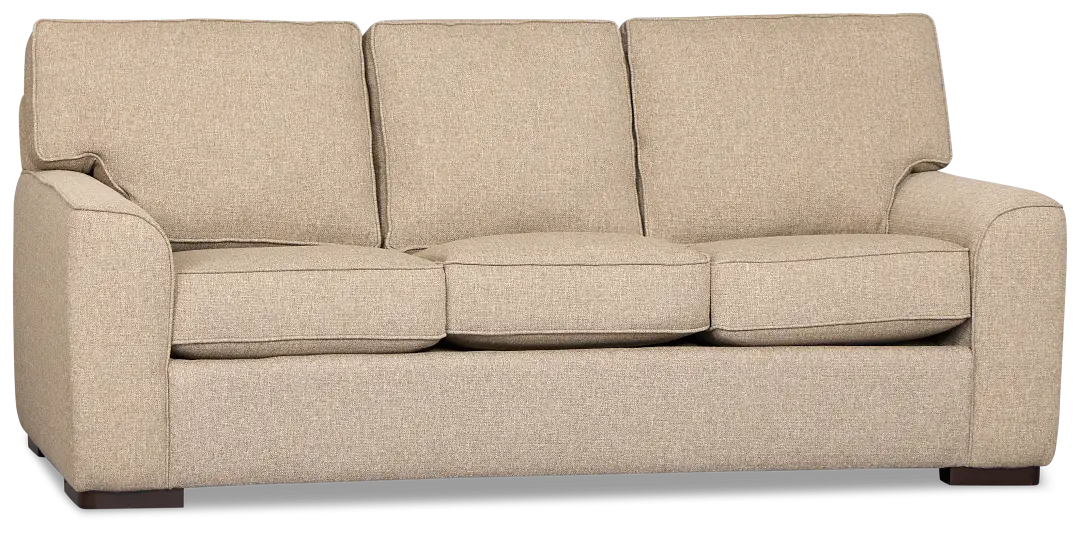 Sinclair Brown Fabric Memory Foam Sleeper Sinclair Brown Fabric Memory Foam Sleeper