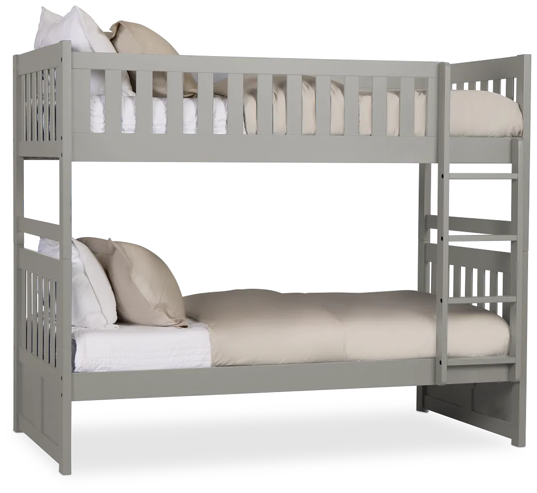 Charleston Gray Bunk Bed