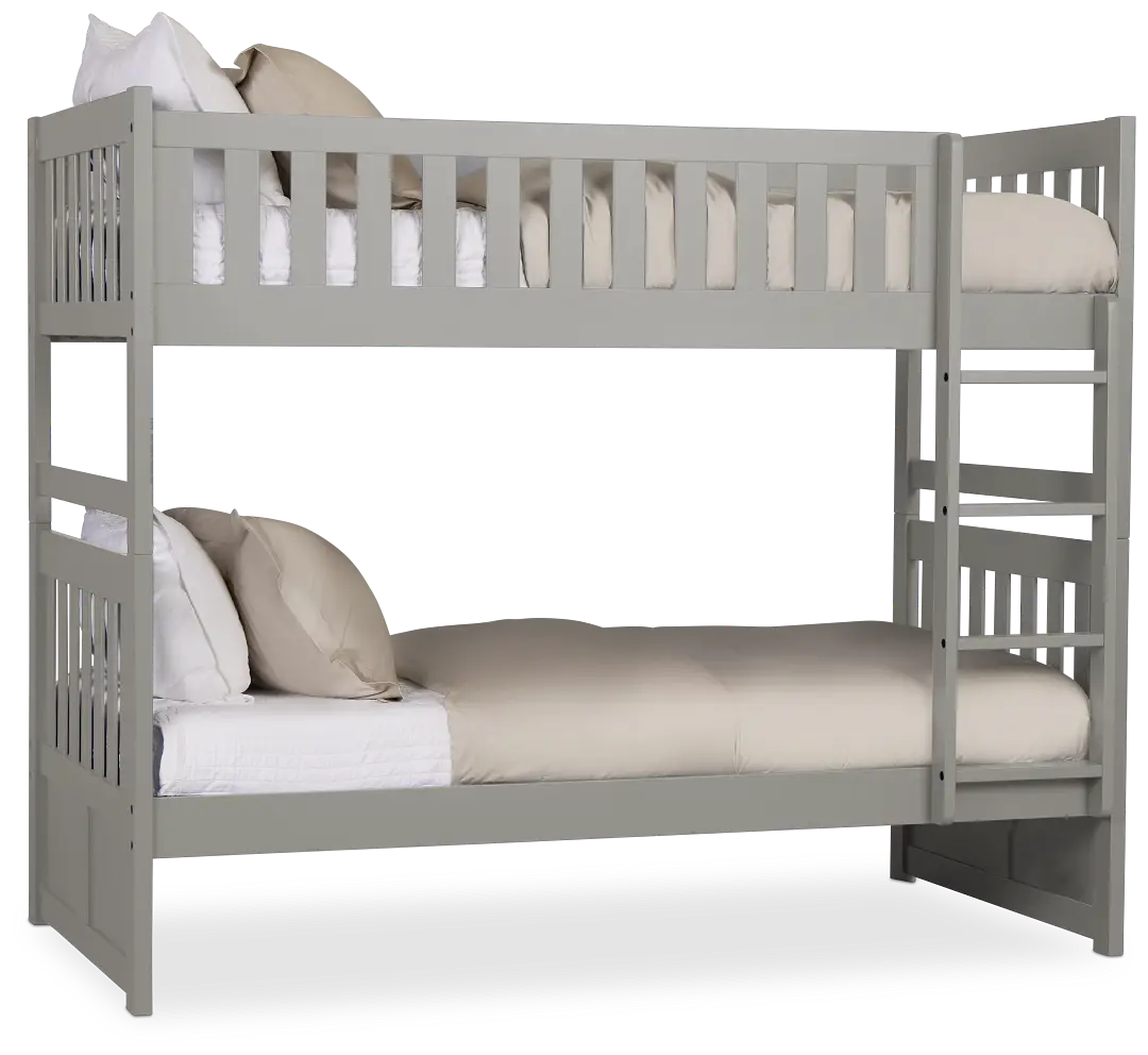 Charleston Gray Bunk Bed Charleston Gray Bunk Bed