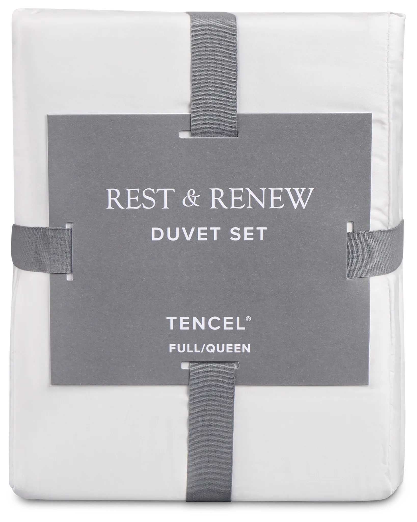 Rest & Renew Tencel White 300 Thread Duvet Set