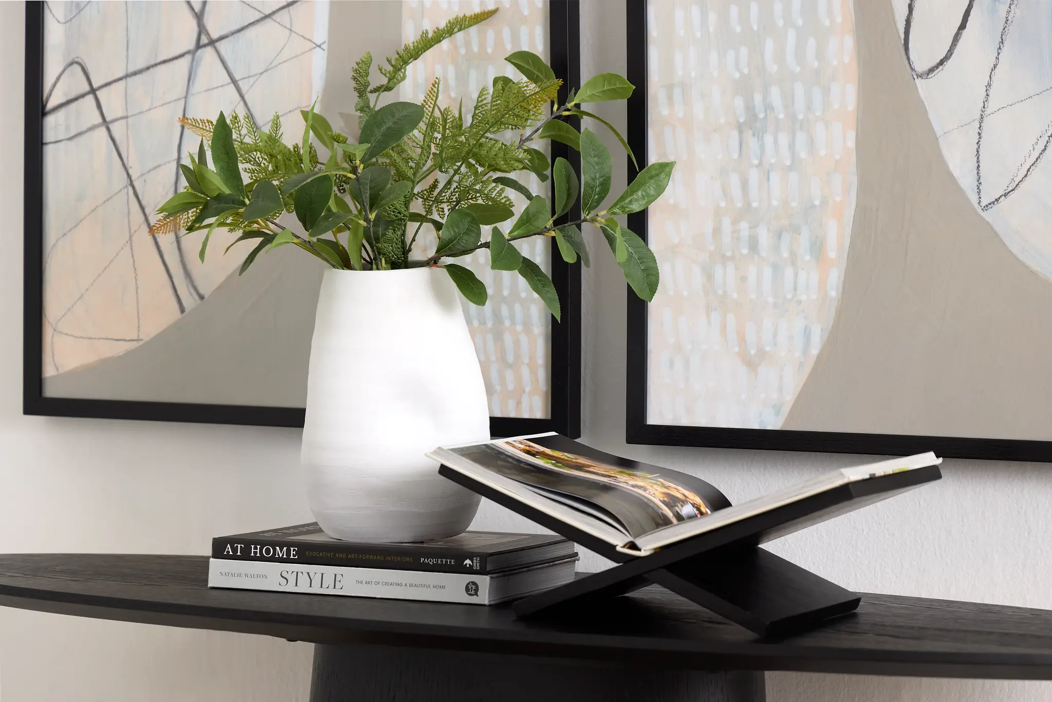 Alov White Vase Alov White Vase