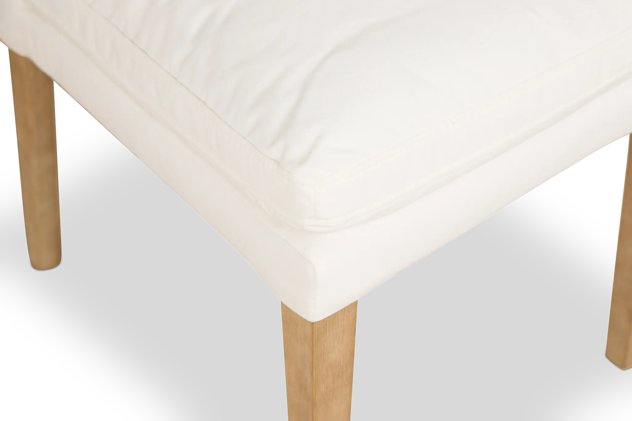 Nixon White Upholstered Side Chair