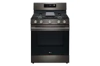 Lg 6323 Series Black Gas Range