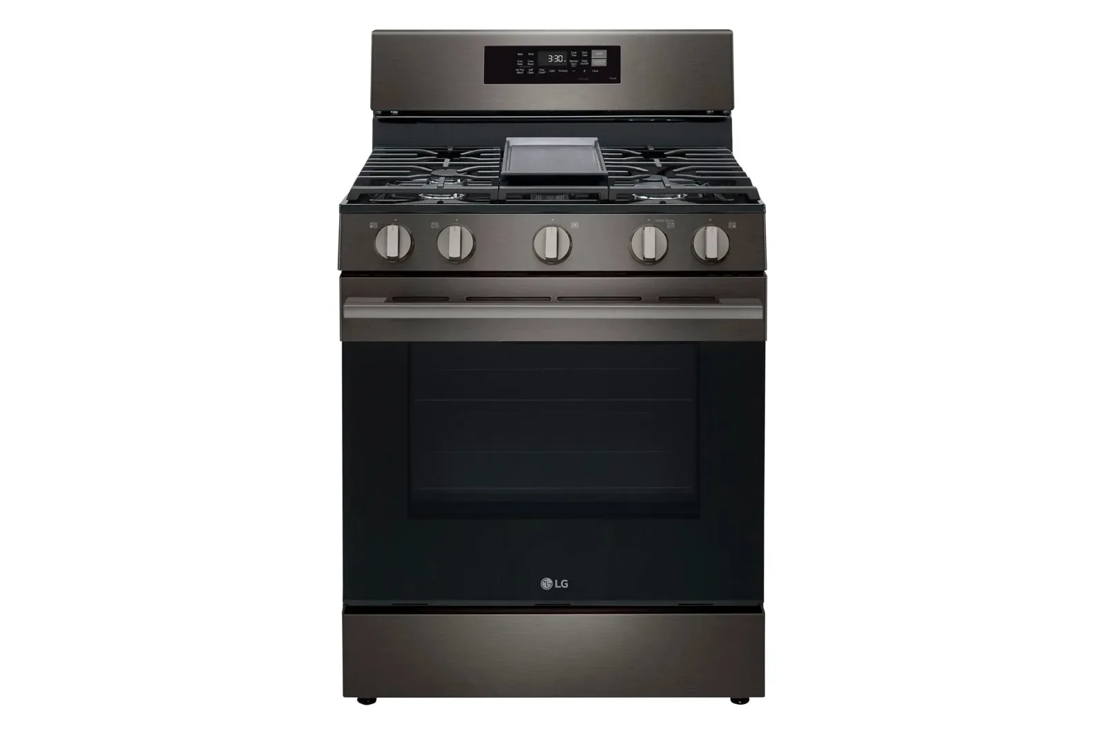 Lg 6323 Series Black Gas Range