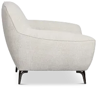 Zoey Light Beige Fabric Chair