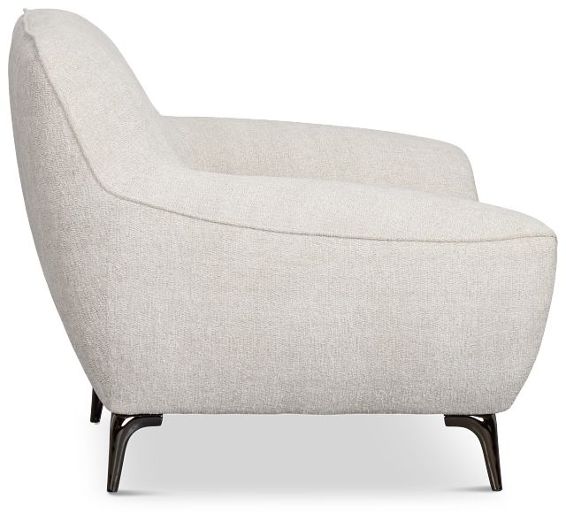 Zoey Light Beige Fabric Chair